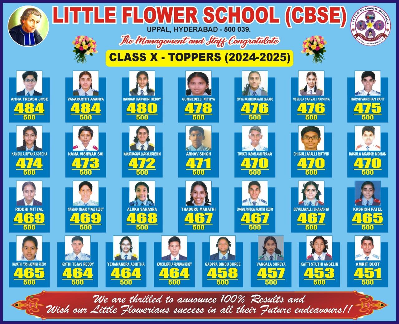 Little Flower School Logo